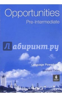 Opportunities. Pre-Intermediate: Language Powerbook