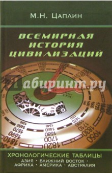 Всемирная история цивилизаций. Хронологические таблицы