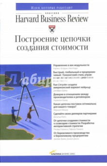 Построение цепочки создания стоимости