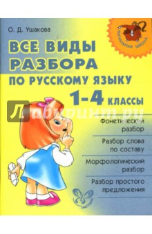 Все виды разбора по русскому языку. 1-4 классы.