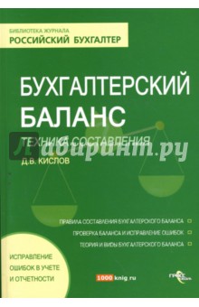 Бухгалтерский баланс: техника составления