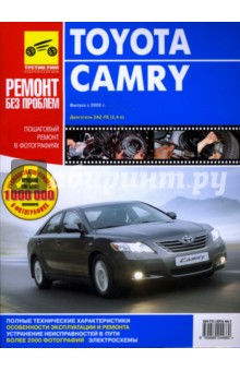 Toyota Camry. Руководство по эксплуатации, техническому обслуживанию и ремонту (цв)