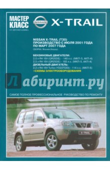 Автомобиль Nissan X-TRAIL: Руководство по эксплуатации, техническому обслуживанию и ремонту