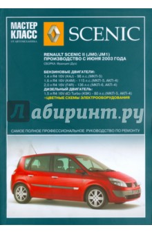 Автомобиль Renault Scenic II: Руководство по эксплуатации, техническому обслуживанию и ремонту