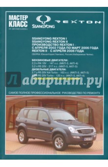 Автомобиль Ssang Yong Rexton: Руководство по эксплуатации, техническому обслуживанию и ремонту
