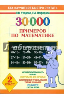 Математика. 2 класс. 30 000 примеров