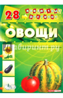 Демонстрационный материал А4 Овощи