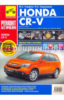 Honda CR-V. Руководство по эксплуатации, техническому обслуживанию и ремонту