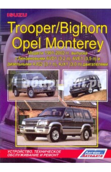 Isuzu Trooper/Bighorn/Opel Monterey. Устройство, техническое обслуживание и ремонт