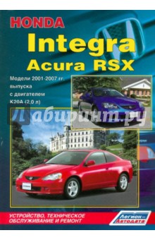 Honda Integra. Acura RSX. Модели 2001-2007гг выпуска