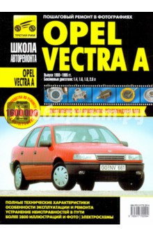 Opel Vectra A. Руководство по эксплуатации, техническому обслуживанию и ремонту