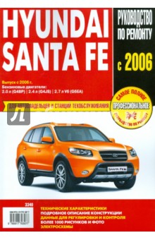 Автомобиль Hyundai Santa Fe: Руководство по эксплуатации, техническому обслуживанию и ремонту