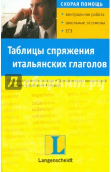 Таблицы спряжения итальянских глаголов