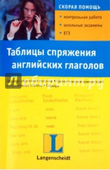 Таблицы спряжения английских глаголов