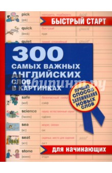 300 самых важных английских слов в картинках. Для начинающих. Учебное пособие