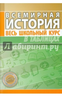 Всемирная история. Весь школьный курс в таблицах