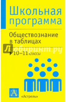 Обществознание в таблицах. 10-11 классы. Справочные материалы