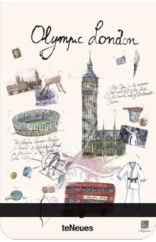 Записная книга на резинке "Лондон олимпийский" (60755)