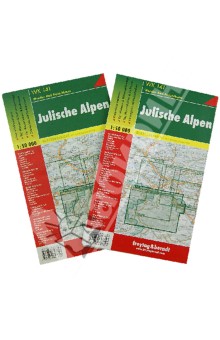 Julishe Alpen. 1:50 000