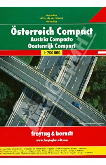 Osterreich Compact Autoatlas 1:200 000