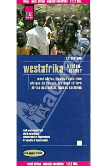 Westafrika. Kusten-Lander. 1:2 200 000