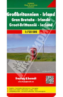 Great Britain. Ireland. 1:700 000