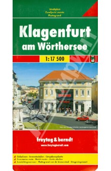 Klagenfurt am Worthersee. 1: 17 500