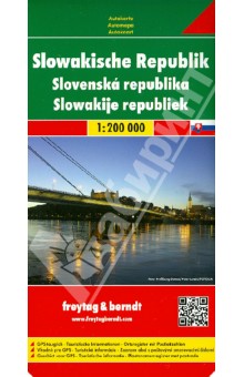 Slowakische Republik. 1:200 000