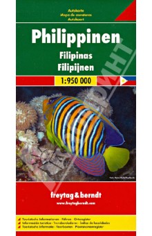 Philippinen. 1:950 000