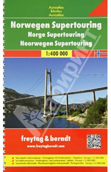 Norway. Supertouring Road Atlas 1: 400 000