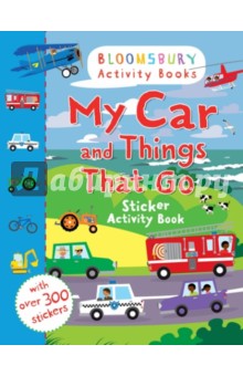 My Car and Things That Go Sticker Activity Book