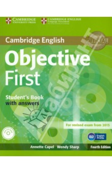 Objective First 4 Edition  Student's Book with answers + CD-ROM