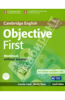 Objective First 4 Edition Workbook  without answers +СD