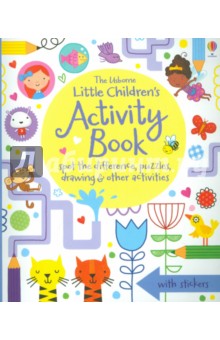 Little Children's Activity Book Spot the Difference, Puzzles and Drawing