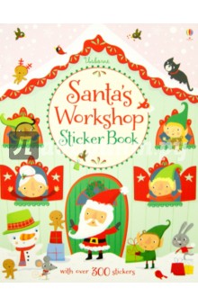 Santa's Workshop Sticker Book