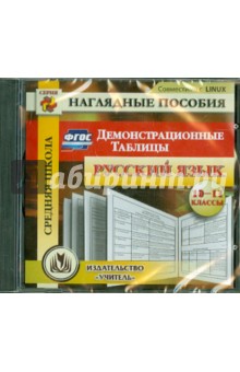 Русский язык. 10-11 классы. Демонстрационные таблицы. ФГОС (CD)