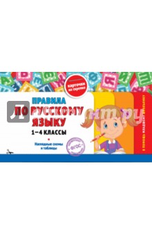 Правила по русскому языку. 1-4 классы. ФГОС