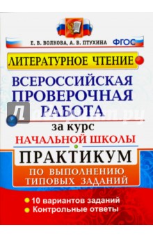 Литературное чтение. ВПР. Практикум по выполнению ТЗ. ФГОС