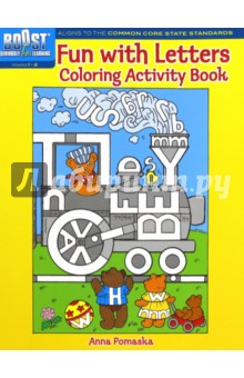 Fun with Letters Coloring Activity Book