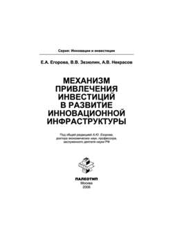 Механизм привлечения инвестиций в развитие инновационной инфраструктуры