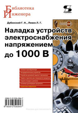 Наладка устройств электроснабжения напряжением до 1000 В