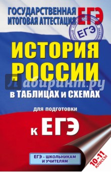 ЕГЭ. История России в таблицах. 10-11 классы