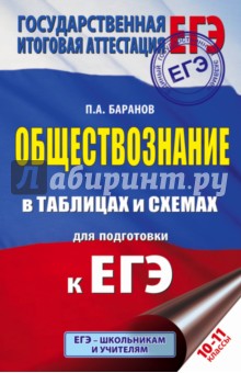 ЕГЭ. Обществознание в таблицах и схемах для подготовки к ЕГЭ. 10-11 классы