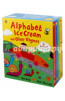 Alphabet Ice Cream & Other Rhymes (4 board books)