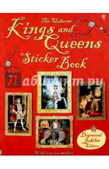 Kings and Queens Sticker Book Jubilee Ed