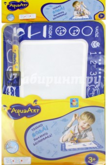 Коврик "AquaArt" для рисования водой (многоцветный, синий) (Т59437)