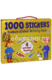 1000 Stickers. Toolbox Sticker Activity Pack (4 Book)