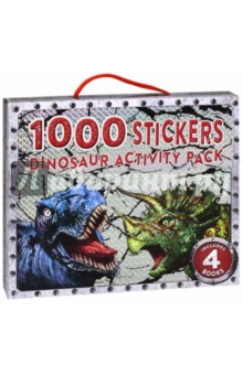 1000 Stickers. Dinosaur Activity Pack (4 Books)