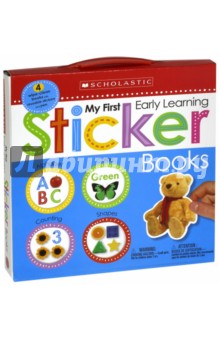 My First Early Learning Sticker Books. Box Set