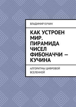 Как устроен мир. Пирамида чисел Фибоначчи – Кучина. Алгоритмы цифровой Вселенной